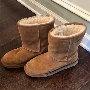 Koolbaburra Classic Short Sheepskin Boots - Chestnut